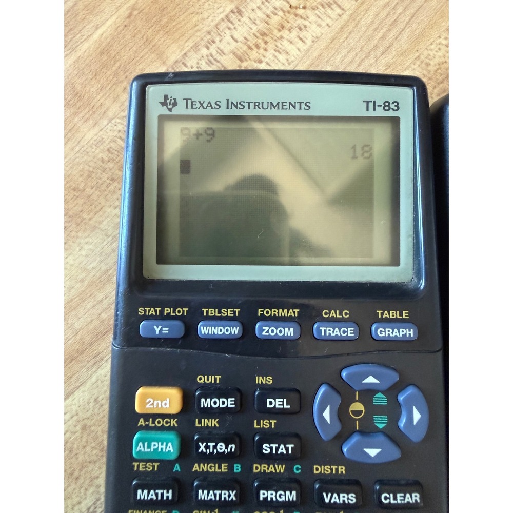 Texas Instruments Calculator Used TI-83 - Picture 8 of 9